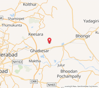 Map of Nemargomla, Andhra Pradesh