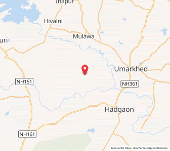 Map of Neogha, Maharashtra