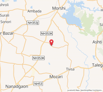 Map of Ner Pinglai, Maharashtra