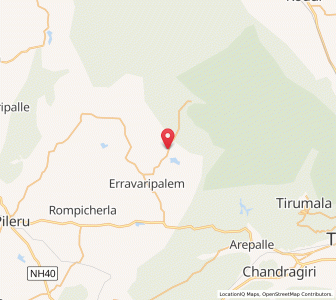 Map of Nerabailu, Andhra Pradesh