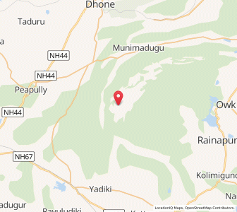 Map of Nereducherla, Andhra Pradesh
