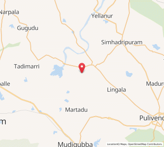 Map of Nerijamupalle, Andhra Pradesh