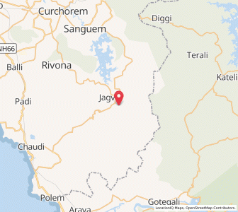 Map of Netorlim, Goa