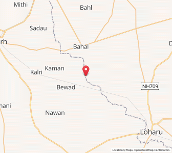 Map of Netram ki Dhani, Haryana