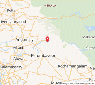 Map of Nettinampalli, Kerala