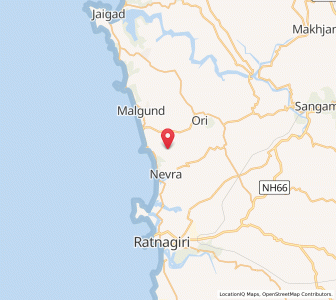 Map of Nevra, Maharashtra