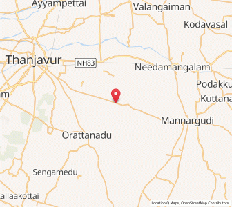 Map of Neyvasal, Tamil Nadu
