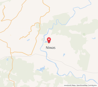 Map of Nigri, Madhya Pradesh