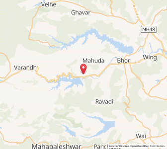 Map of Nigudghar, Maharashtra