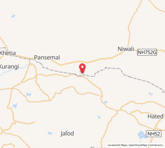 Map of Nihalamba, Madhya Pradesh