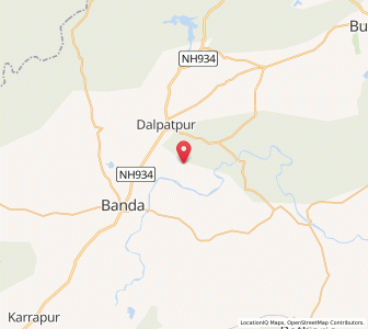Map of Nihani, Madhya Pradesh