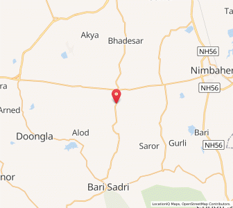 Map of Nikum, Rajasthan