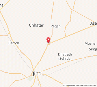 Map of Nikuran, Haryana