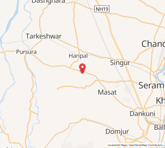 Map of Nilarpur, West Bengal