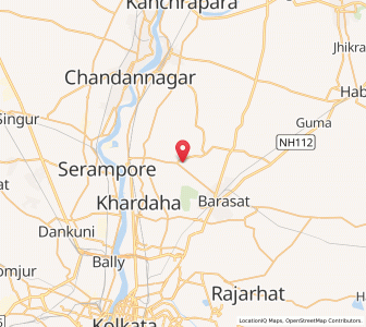 Map of Nilgani, West Bengal