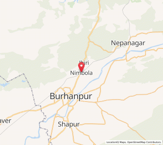 Map of Nimbola, Madhya Pradesh