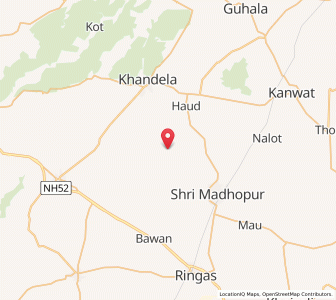 Map of Nimera, Rajasthan