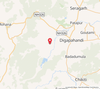 Map of Nimmakhandipenth, Odisha