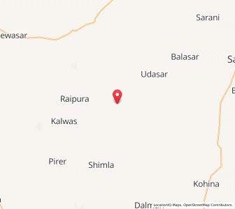 Map of Nimrasar, Rajasthan