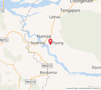 Map of Ningru, Arunachal Pradesh