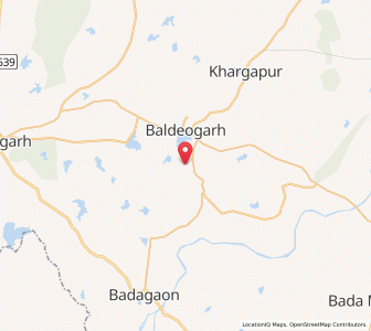 Map of Nipbal, Madhya Pradesh