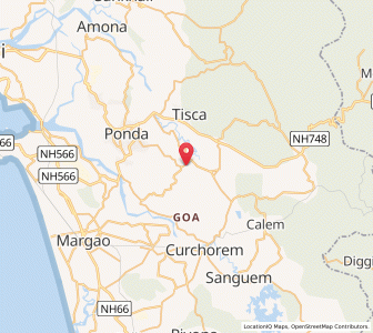 Map of Nirancal, Goa