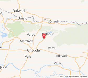 Map of Nirvada, Maharashtra