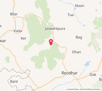 Map of Nivaj, Rajasthan