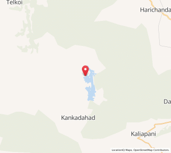 Map of Noagaon, Odisha