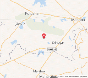 Map of Nonaura, Uttar Pradesh