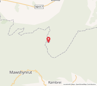 Map of Nongiapam, Assam