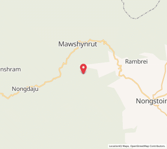 Map of Nongkrong, Meghalaya