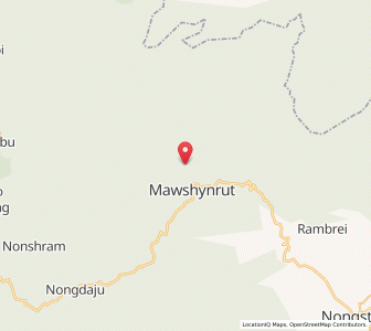 Map of Nongpur, Meghalaya