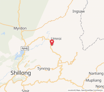 Map of Nongtraw, Meghalaya