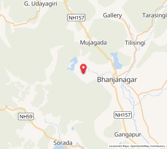 Map of Nua Hathigurha, Odisha