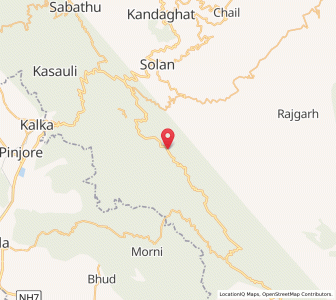 Map of Nunah, Himachal Pradesh