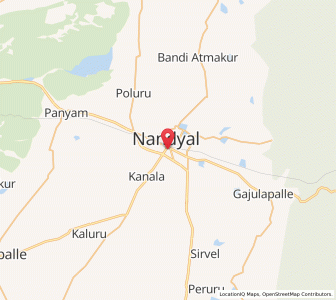 Map of Nunepalle, Andhra Pradesh