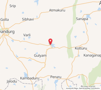 Map of Nutimadugu, Andhra Pradesh