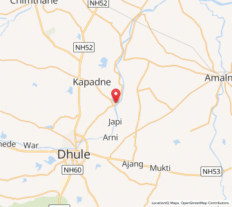 Map of Nyahalode, Maharashtra