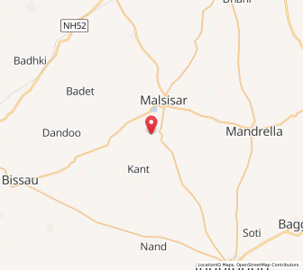 Map of Nyola, Rajasthan
