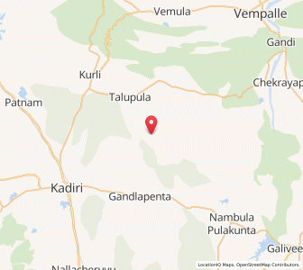 Map of Obulareddipalle, Andhra Pradesh