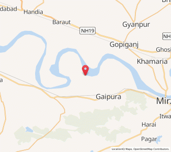 Map of Odura Khas, Madhya Pradesh
