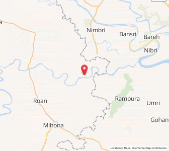 Map of Ojha, Madhya Pradesh