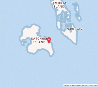 Map of Olenchi, Andaman and Nicobar Islands