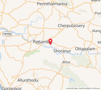Map of Ongallur-II, Kerala