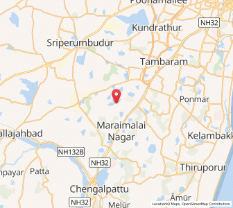 Map of Opattur, Tamil Nadu