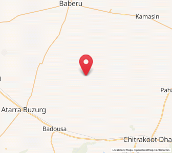 Map of Oran, Uttar Pradesh