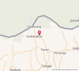 Map of Orangajuli, Assam