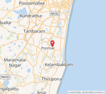 Map of Ottiyanbakkam, Tamil Nadu