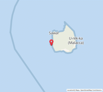 Map of Oukchaung, Andaman and Nicobar Islands